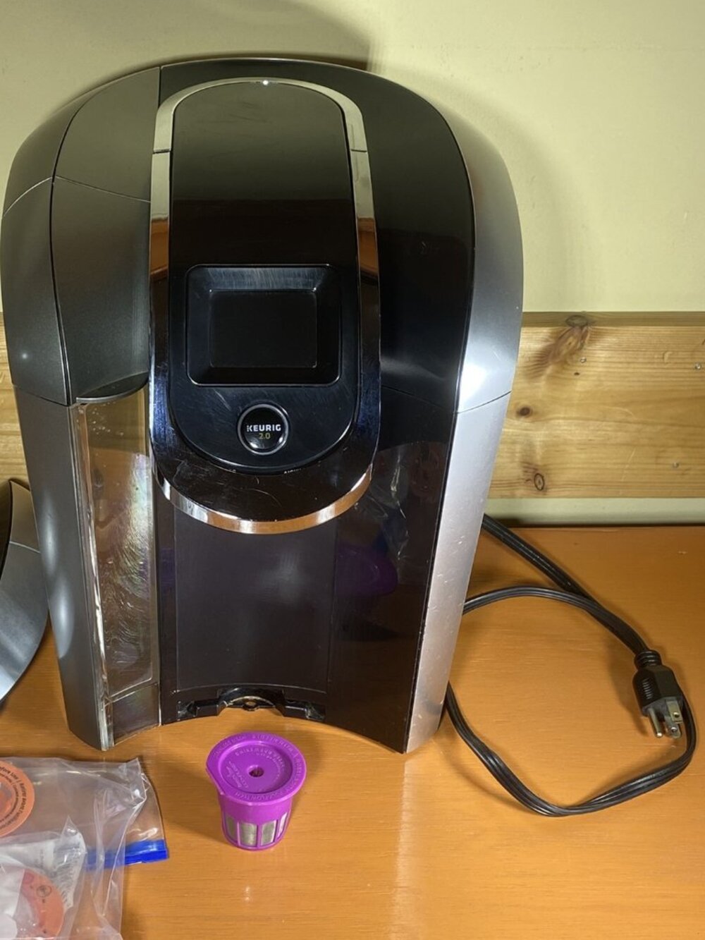 Keurig K400 2.0 Brewing System - Black tested worksv